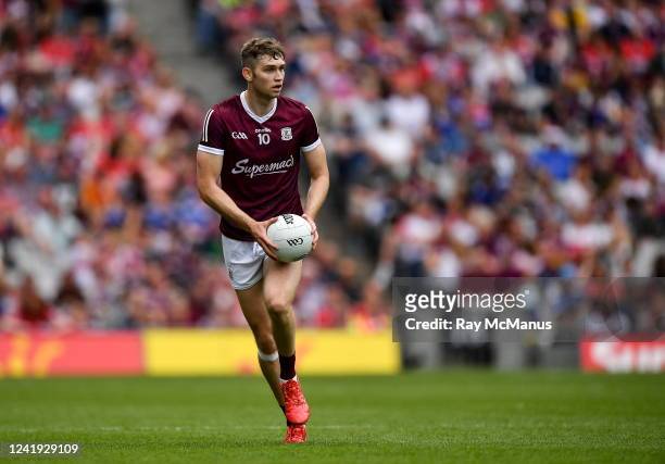 Dublin , Ireland - 9 July 2022; Patrick Kelly of Galway during the GAA Football All-Ireland Senior Championship Semi-Final match between Derry and...