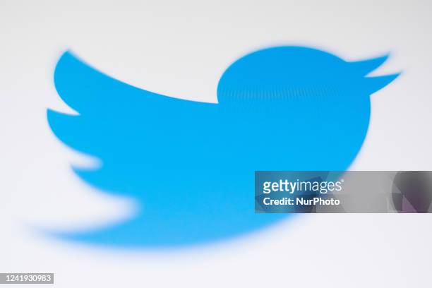 Close-up of a Twitter logo seen displayed on a smartphone screen in Athens, Greece on July 16, 2022.
