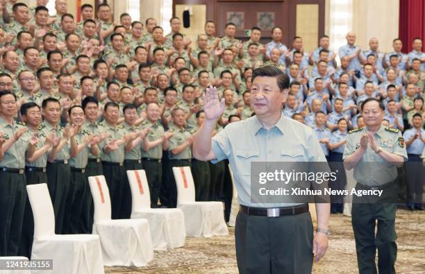 Chinese President Xi Jinping, also general secretary of the Communist Party of China Central Committee and chairman of the Central Military...