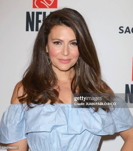 Actress Cerina Vincent attends the SAG-AFTRA and NFL Players Association Celebrity brunch to launch the new "Actors & Athletes: Unions for Democracy"...