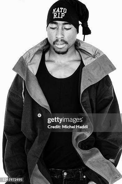 Shakur Rapper Rapper and actor Tupac Shakur is photographed on April 23, 1993 in ...