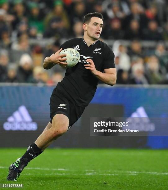 Wellington , New Zealand - 16 July 2022; Will Jordan of New Zealand during the Steinlager Series match between the New Zealand and Ireland at Sky...