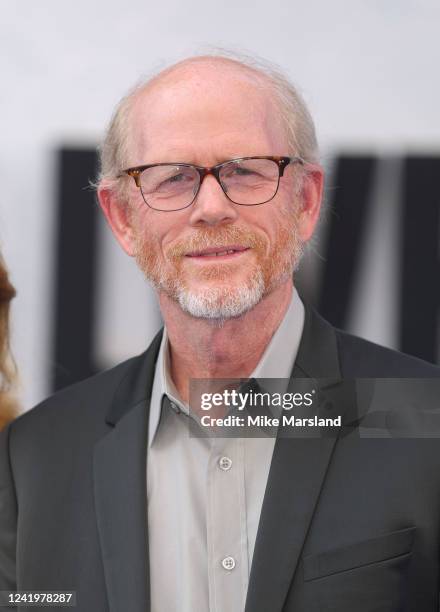 Ron Howard and Cheryl Howard attend "Thirteen Lives" Special Screening at Vue West End on July 18, 2022 in London, England.
