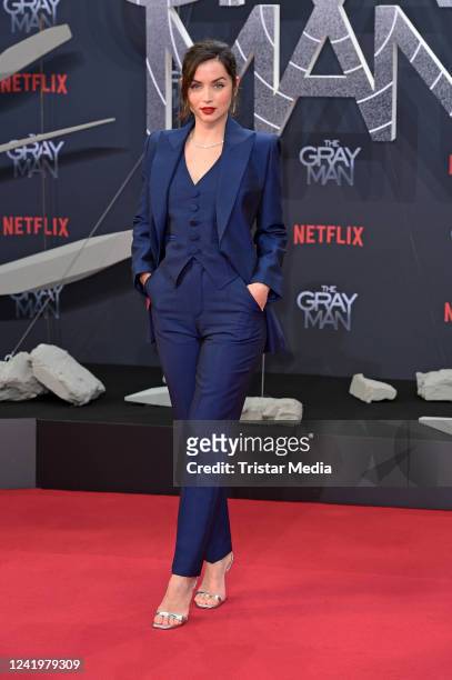 Cuban-spanish actress Ana de Armas attends the The Gray Man Netflix special screening at Zoopalast on July 18, 2022 in Berlin, Germany.