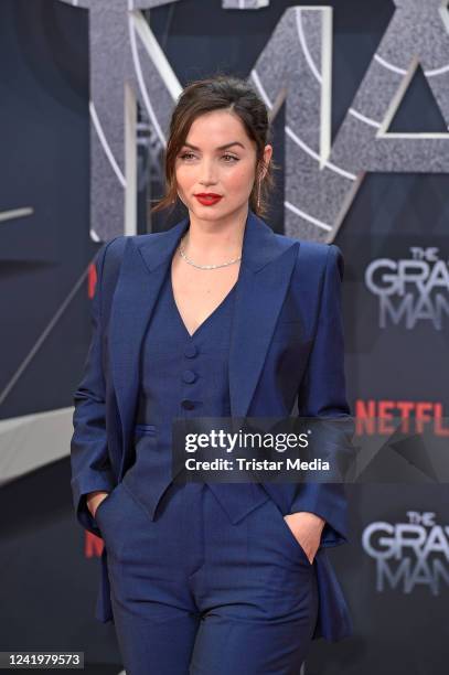 Cuban-spanish actress Ana de Armas attends the The Gray Man Netflix special screening at Zoopalast on July 18, 2022 in Berlin, Germany.