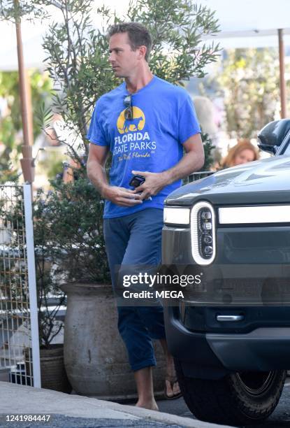 Armie Hammer is seen on July 18, 2022 in Los Angeles, California.