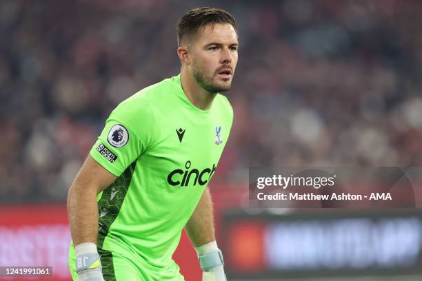 Jack Butland of Crystal Palace during the Pre-Season Friendly match between Manchester United and Crystal Palace at Melbourne Cricket Ground on July...