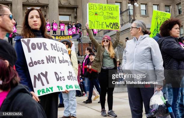 Multiple protests against the Supreme Court decision have taken place in Boise.