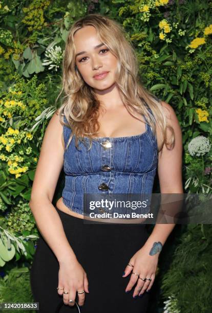 Rose Williams attends the British Vogue X Self-Portrait Summer Party at Chiltern Firehouse on July 20, 2022 in London, England.