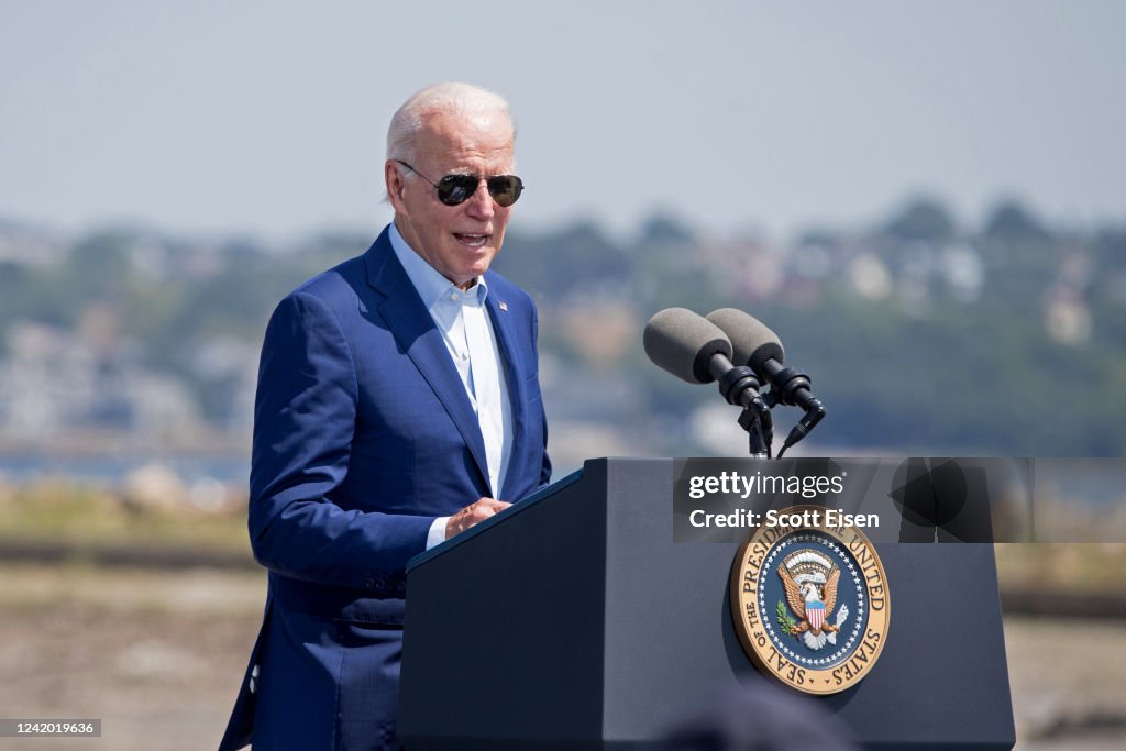 President Biden Addresses Tackling The Climate Crisis