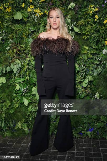 Ellie Goulding attends the British Vogue X Self-Portrait Summer Party at Chiltern Firehouse on July 20, 2022 in London, England.