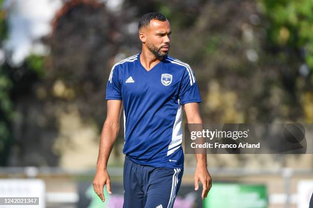 Tisany ATTALAM of Girondins de Bordeaux during the Friendly match between Saint Etienne and Bordeaux on July 20, 2022 in Vichy, France.