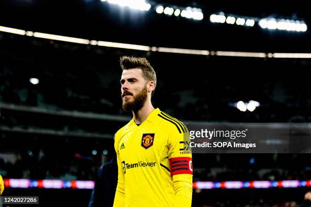 David De Gea of Manchester United after the Pre-Season Friendly match between Manchester United and Crystal Palace at Melbourne Cricket Ground....