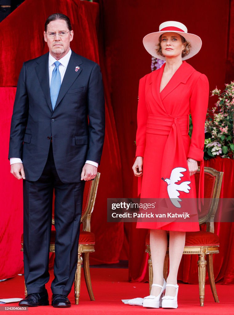 King Philippe And Queen Mathilde Of Belgium Attend National Day