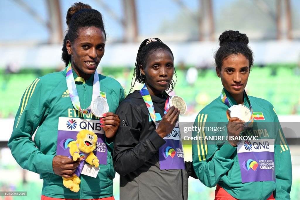 ATHLETICS-WORLD-2022-PODIUM