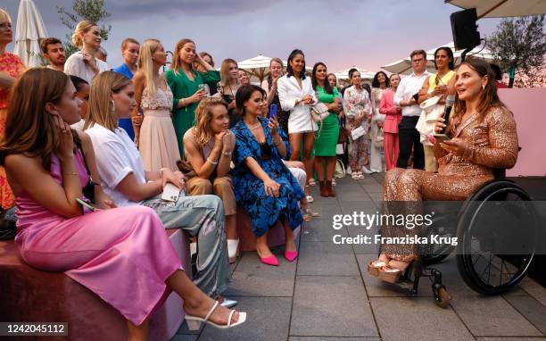 Kristina Vogel during the Frauen100 Get-Together at Hotel De Rome on July 21, 2022 in Berlin, Germany.