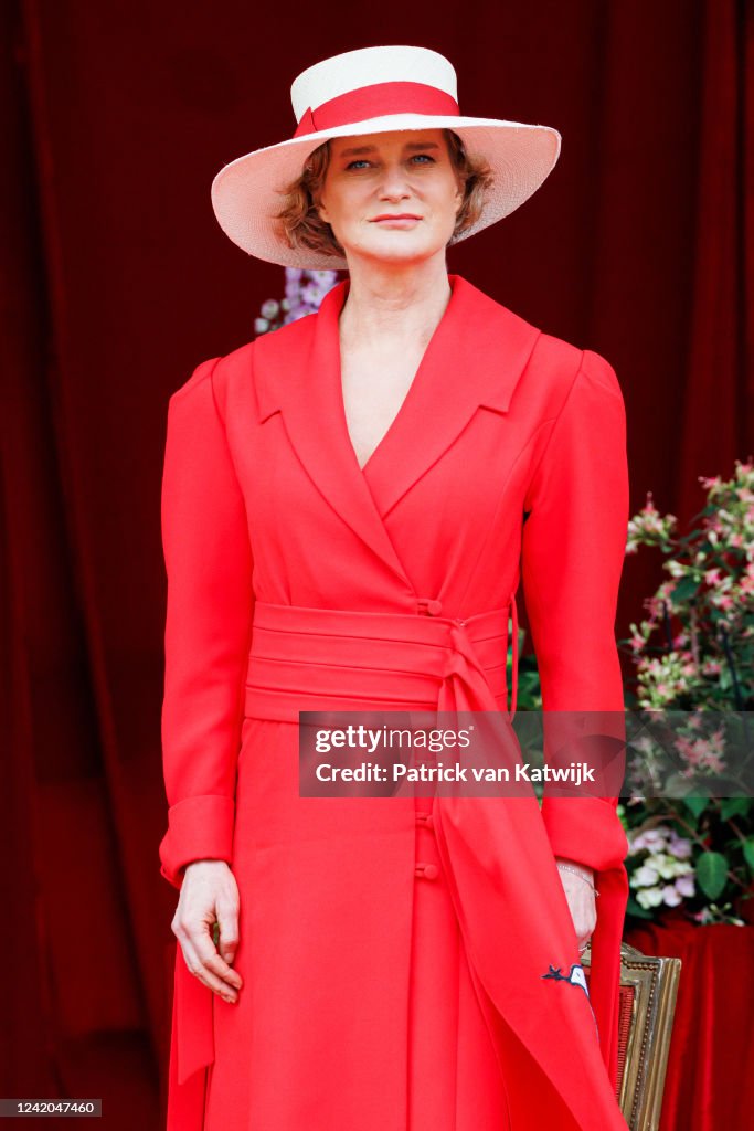 King Philippe And Queen Mathilde Of Belgium Attend National Day