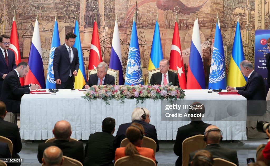 Turkiye, UN, Russia, Ukraine sign deal to resume grain exports