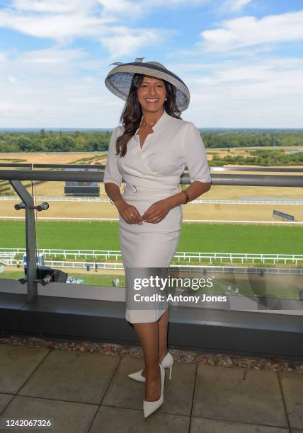 Ranvir Singh attends the QIPCO King George Diamond Day at Ascot Racecourse on July 23, 2022 in Ascot, England.