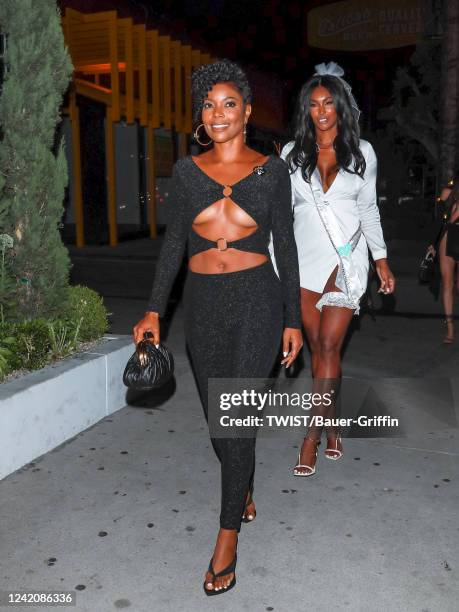 Gabrielle Union is seen on July 23, 2022 in Los Angeles, California.