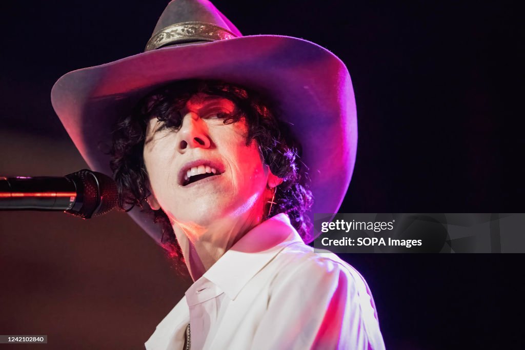 Singer Laura Pergolizzi better known as LP performs at Roma Summer ...