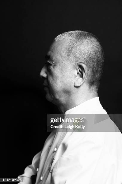 Chef Nobu Matsuhisa is photographed for City A.M Bespoke magazine on October 7, 2016 in London, England.
