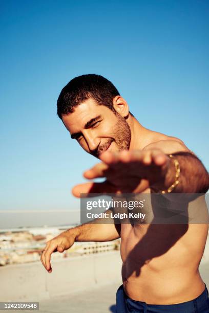 Actor MIguel Angel Silvestre is photographed for Attitude magazine on May 8, 2018 in Los Angeles, United States.