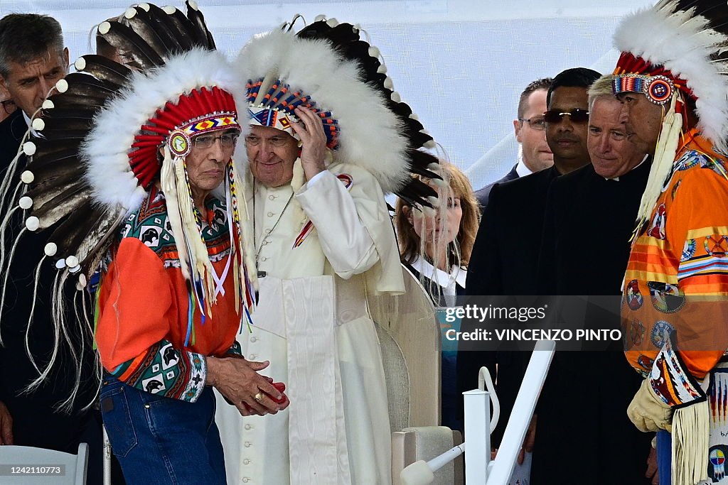 CANADA-VATICAN-RELIGION-POPE-INDIGENOUS
