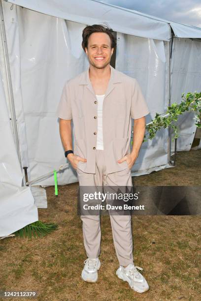 Olly Murs attends Flackstock Festival 2022, in celebration of Caroline Flack's life, at Englefield House on July 25, 2022 in Reading, England.