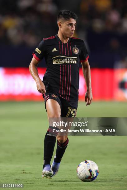 Luiz Araujo of Atlanta United during the Major League Soccer match between Los Angeles Galaxy and Atlanta United FC at Dignity Health Sports Park on...