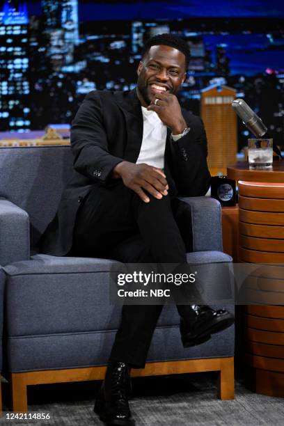 Episode 1687 -- Pictured: Actor Kevin Hart during an interview on Monday, July 25, 2022 --