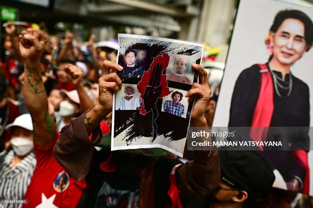 THAILAND-MYANMAR-MILITARY-POLITICS