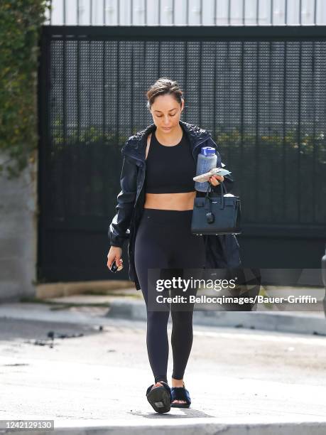 Cara Santana is seen on July 26, 2022 in Los Angeles, California.