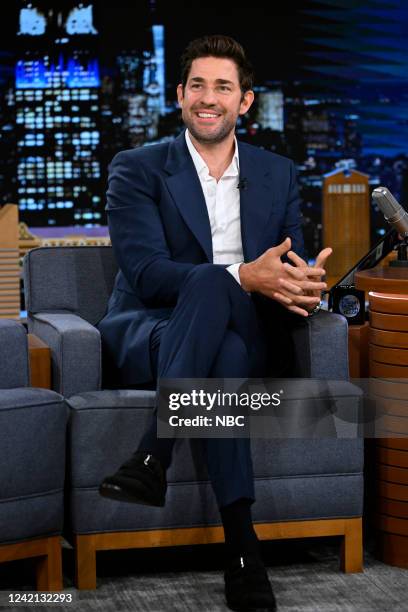 Episode 1688 -- Pictured: Actor John Krasinski during an interview on Tuesday, July 26, 2022 --