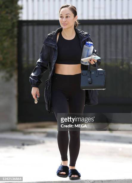 Cara Santana Leaving the gym in Los Angeles. 26 Jul 2022 in Los Angeles, California.
