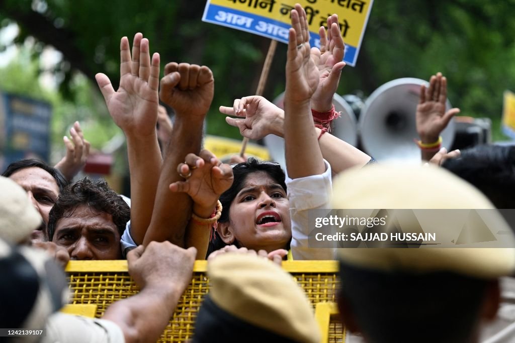 INDIA-POLITICS-PROTEST