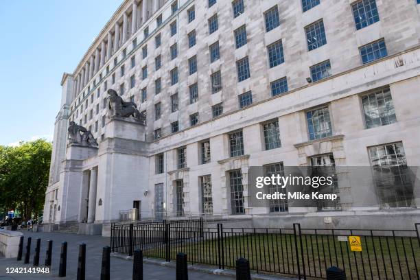 Ministry Of Defence on 24th July 2022 in London, United Kingdom. The Ministry of Defence is the British government department responsible for...