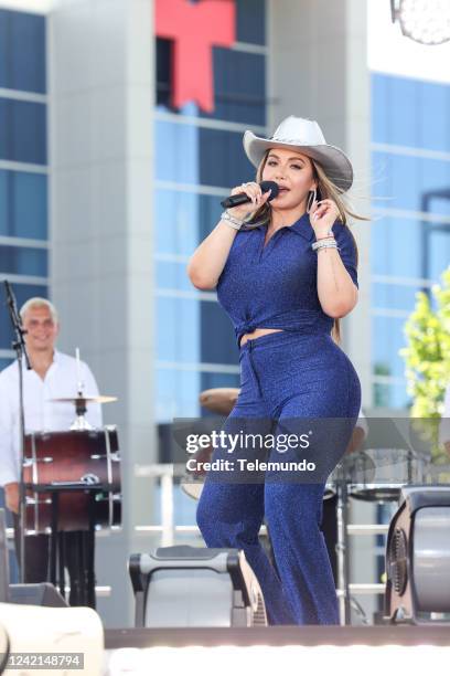 Conciertos de Verano en Telemundo - Chiquis" -- Pictured: Chiquis at the Telemundo Center in Miami, FL on July 29, 2022 --