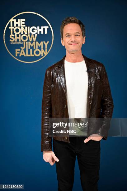 Episode 1689 -- Pictured: Actor Neil Patrick Harris poses backstage on Wednesday, July 27, 2022 --