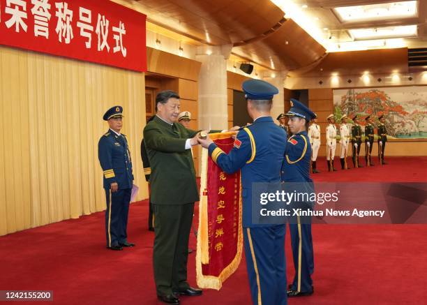 Chinese President Xi Jinping, also general secretary of the Communist Party of China Central Committee and chairman of the Central Military...