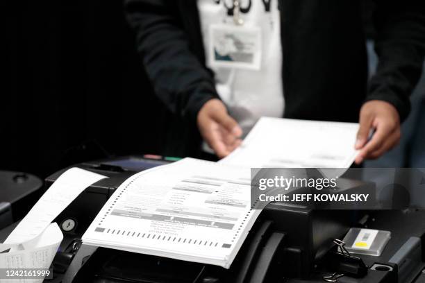 The City of Detroit Department of Elections performs a Public Accuracy Test of their equipment, which is made by Dominion Voting Systems, in advance...
