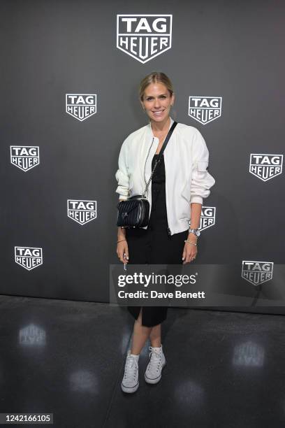 Nicki Shields attends as TAG Heuer and Porsche celebrate Formula E at Magazine London on July 28, 2022 in London, England.