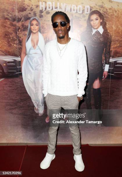 Lemuel Plummer is seen at the "Secret Society 2: Never Enough" Miami screening on July 28, 2022 in Miami, Florida.