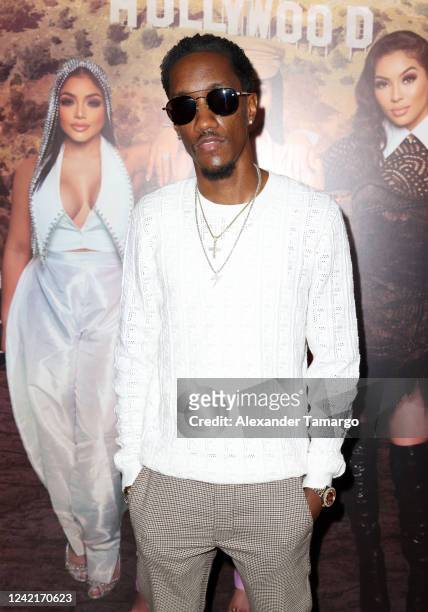 Lemuel Plummer is seen at the "Secret Society 2: Never Enough" Miami screening on July 28, 2022 in Miami, Florida.
