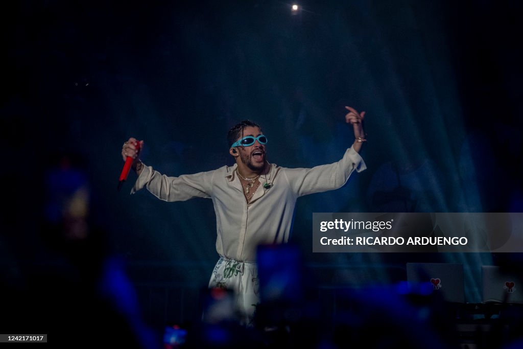Bad Rabbit Puerto Rican Puerto Rican rapper Bad Bunny performs on stage as part of his... News ...