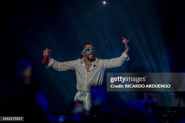 Puerto Rican Rapper Bad Bunny Performs On Stage As Part Of His News puerto-rican-rapper-bad-bunny-performs-on-stage-as-part-of-his-news