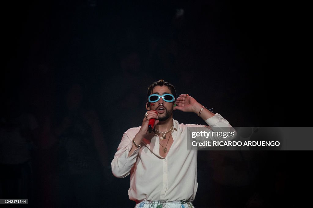 Bad Rabbit Puerto Rican Puerto Rican rapper Bad Bunny performs on stage as part of his... News ...