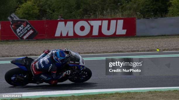 Cristophe Ponsson FRA Yamaha YZF R1 Gil Motor Sport - YamahaAutodromo di Most 29 -31 luglio 2022&amp;#xA;Repubblica Ceca during the World SuperBike -...