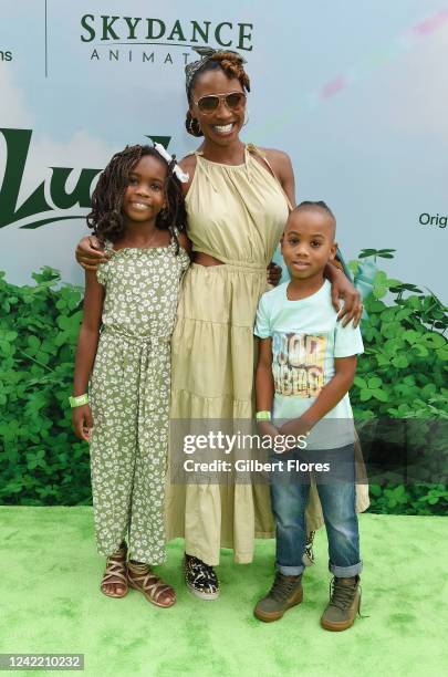 Shanola Hampton at the 'Luck' world premiere held at Regency Village Theater on July 30, 2022 in Los Angeles, California.