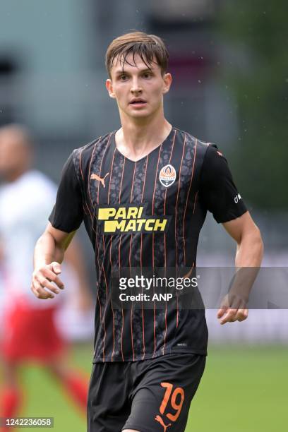 Dmytro Kryskiv or Shakhtar Donetsk during the exhibition match FC Utrecht - Shakhtar DonetskThis match is friendly. Some activities related to...